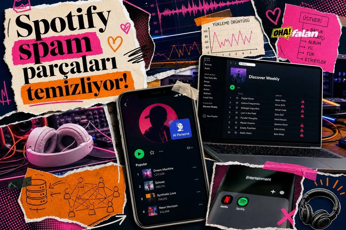 Spotify, 75 milyondan fazla spam parçayı kaldırdı