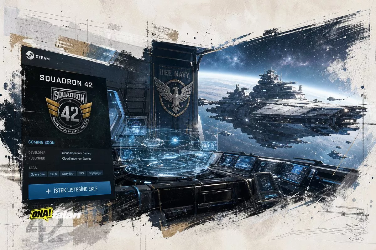 Squadron 42, Steam istek listesine açıldı