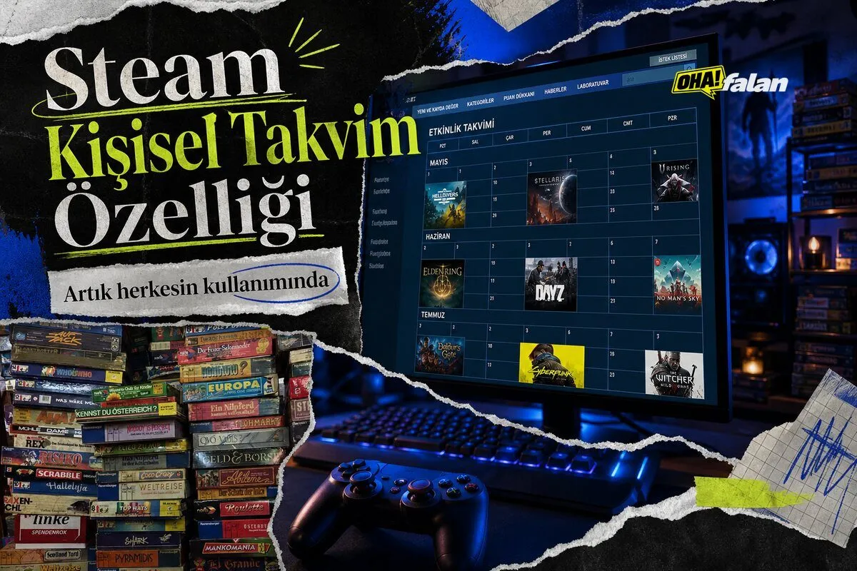 Steam’in Kişisel Takvim özelliği betadan çıktı, artık herkese açık