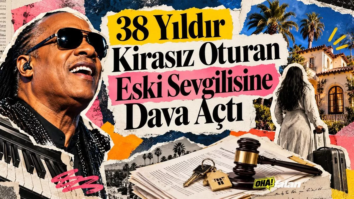 Bir yanında piyano bulunan lüks bir evin açık kapısı, girişte bırakılmış valizler ve masanın üzerinde duran mahkeme dosyalarıyla oluşturulmuş sinematik bir sahne.