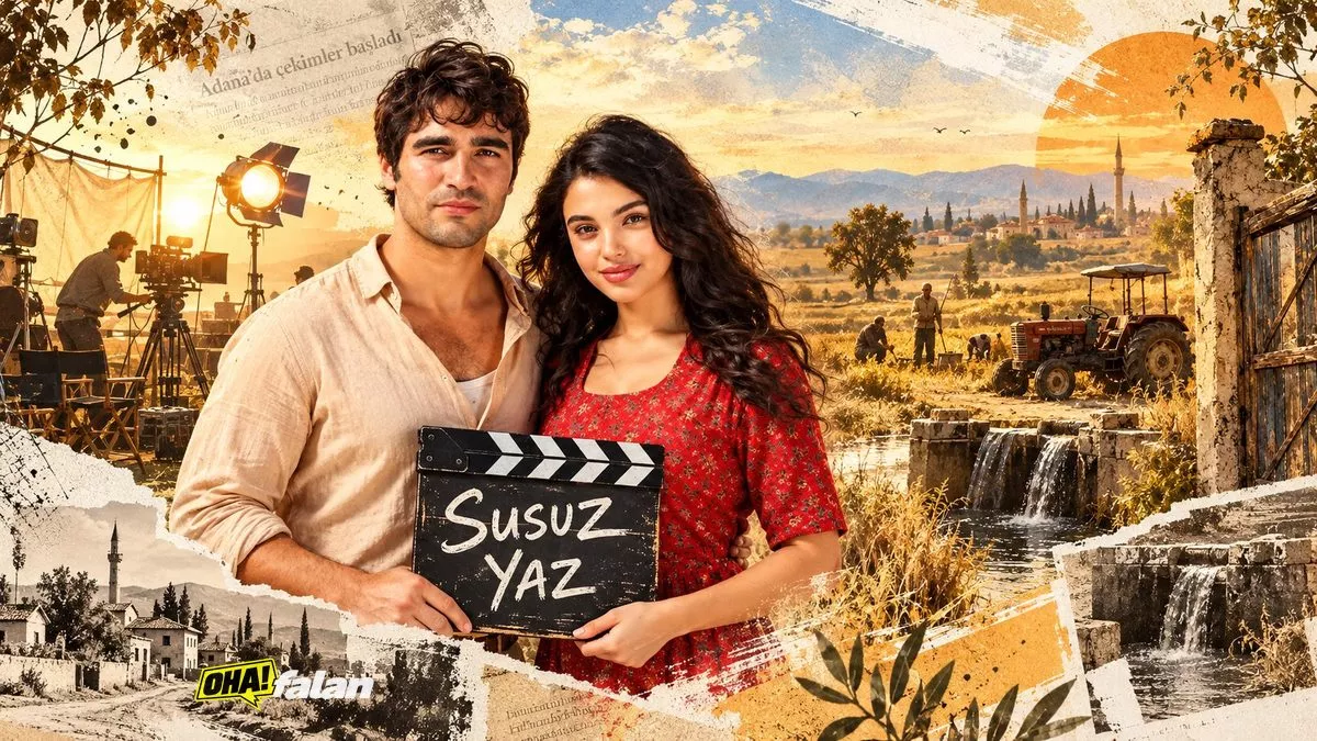 Susuz Yaz dizisinin çekimleri Adana’da başladı