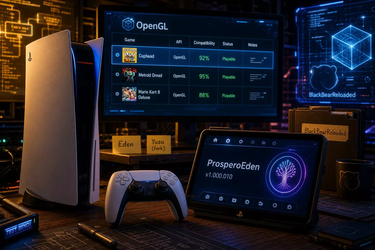 Switch emülatörü ProsperoEden, jailbreak’li PS5’te çalışıyor