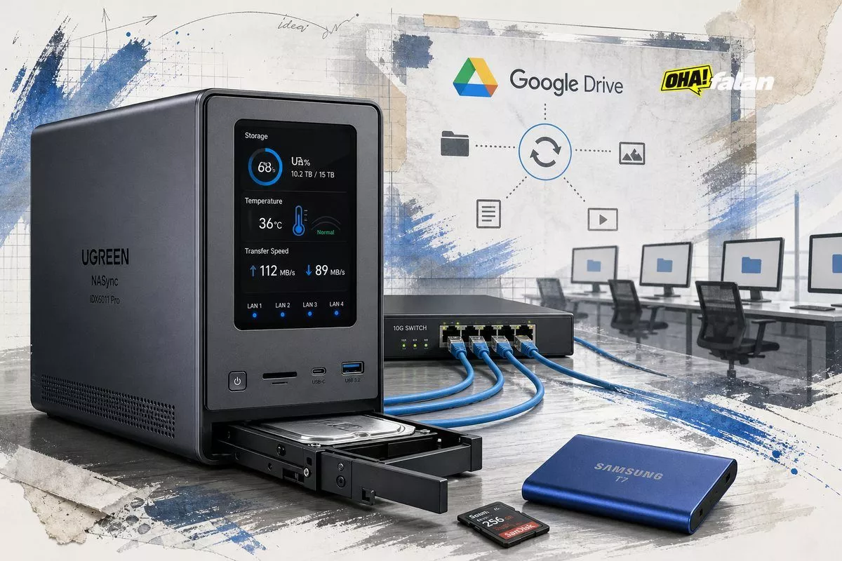 TechRadar, Ugreen NASync IDX6011 Pro NAS’i inceledi