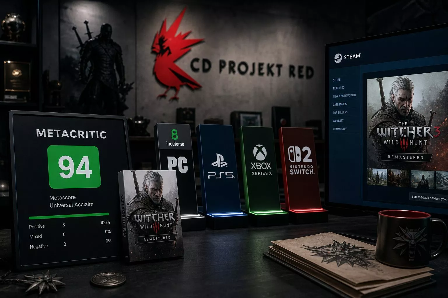 The Witcher 3 Remastered, Metacritic’te 2026’nın zirvesinde