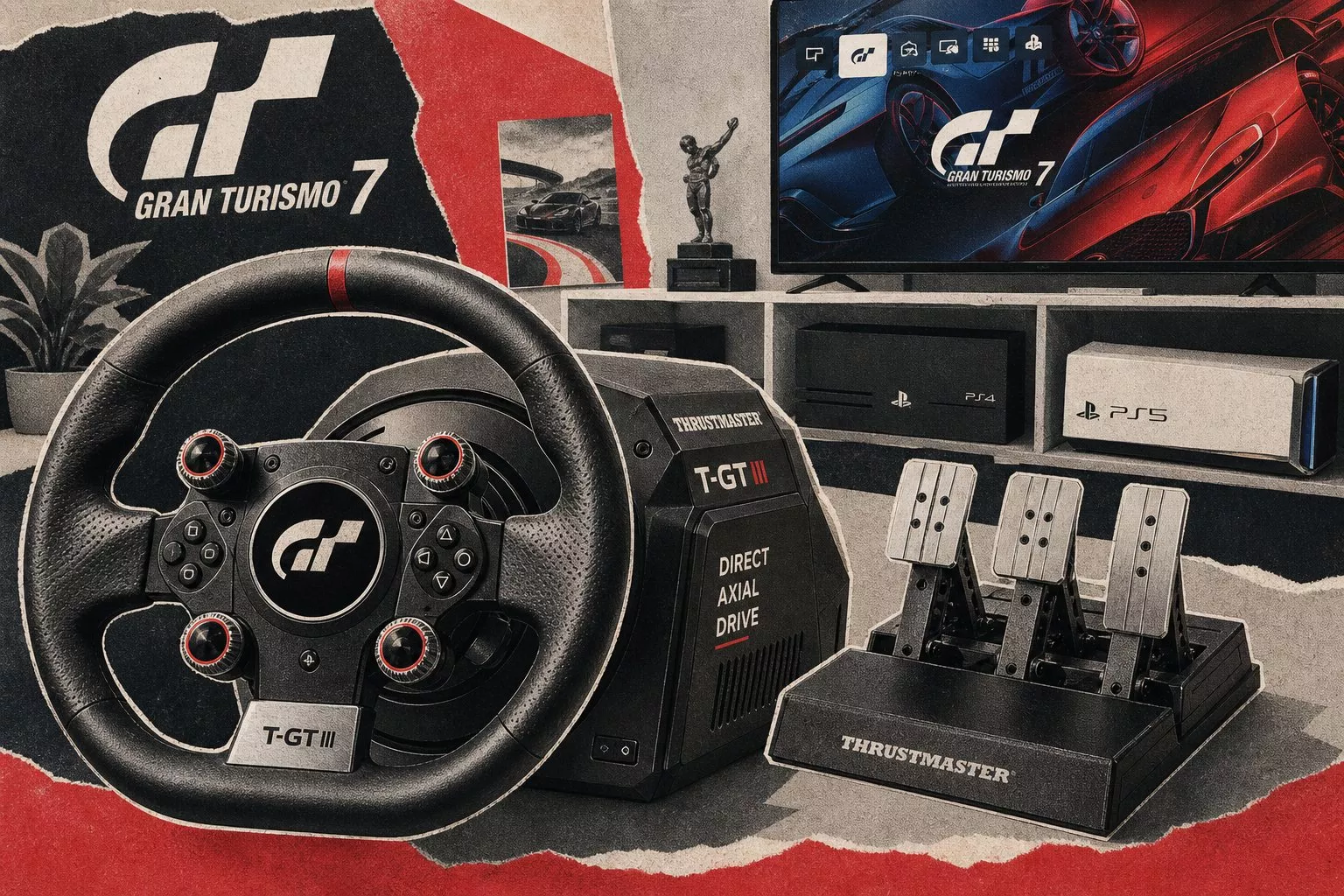 Thrustmaster, PS4 ve PS5 için T-GT III’ü duyurdu