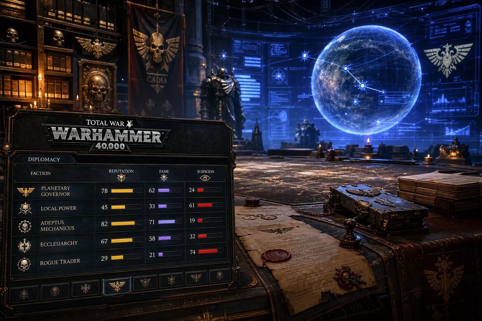 Total War: Warhammer 40.000’da diplomasi farklı işleyecek