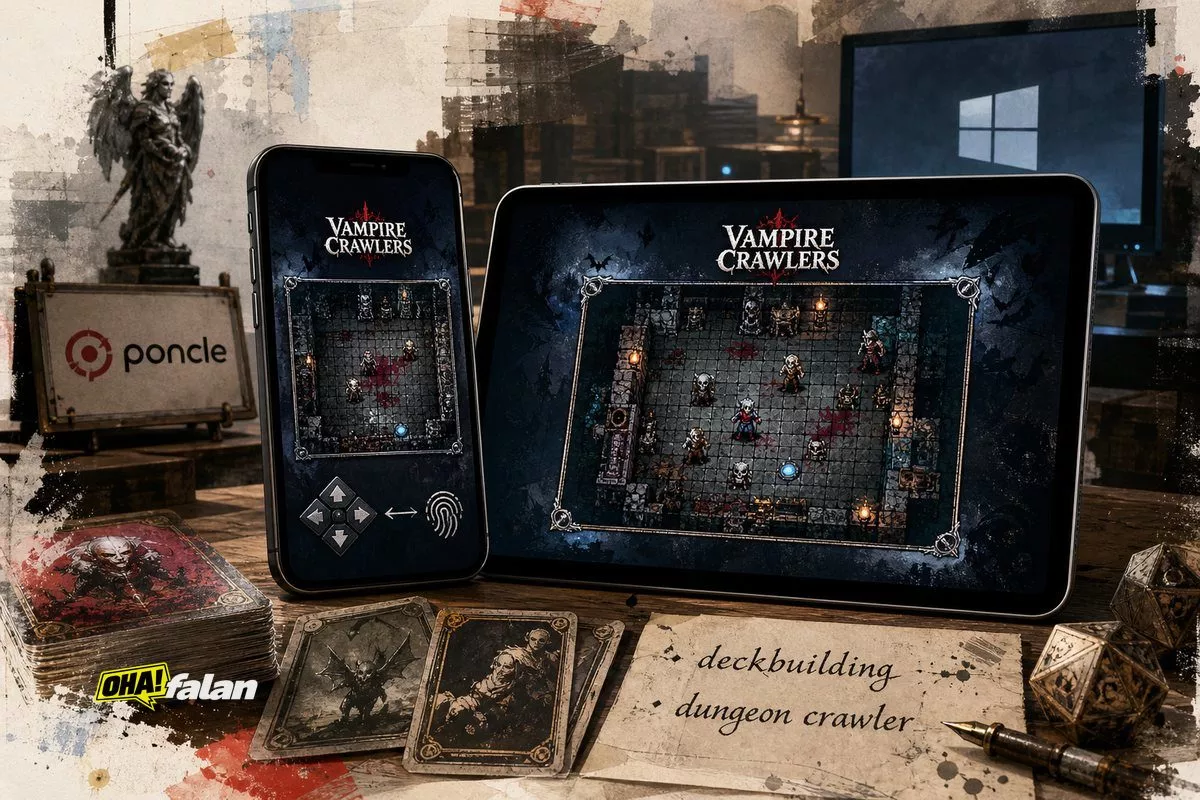 Vampire Crawlers, iPhone ve iPad’de yayımlandı