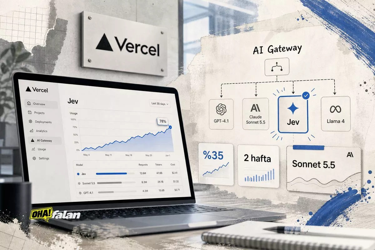 Vercel: Jev, 2 haftada ücretli ekiplerin %35’ine ulaştı