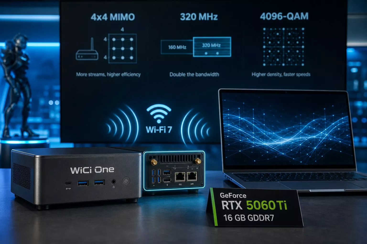 WiCi One, Wi‑Fi 7 ile kablosuz eGPU hazırlıyor