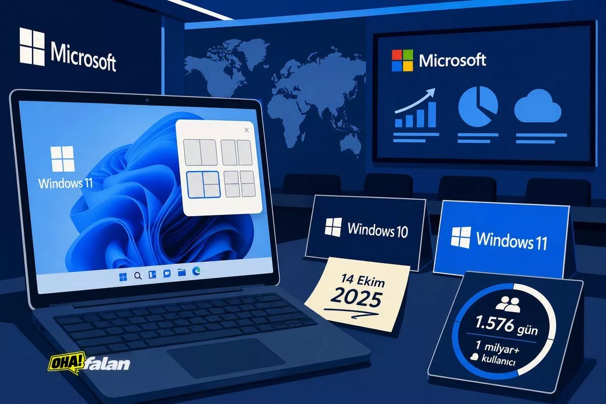 Windows 11, 1 milyar kullanıcıyı 1.576 günde aştı