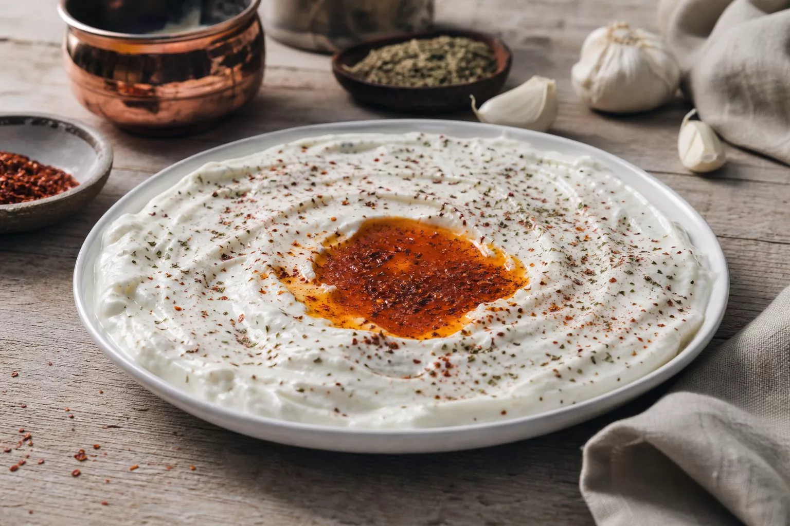 Atom (Yoğurtlu Acı Meze)