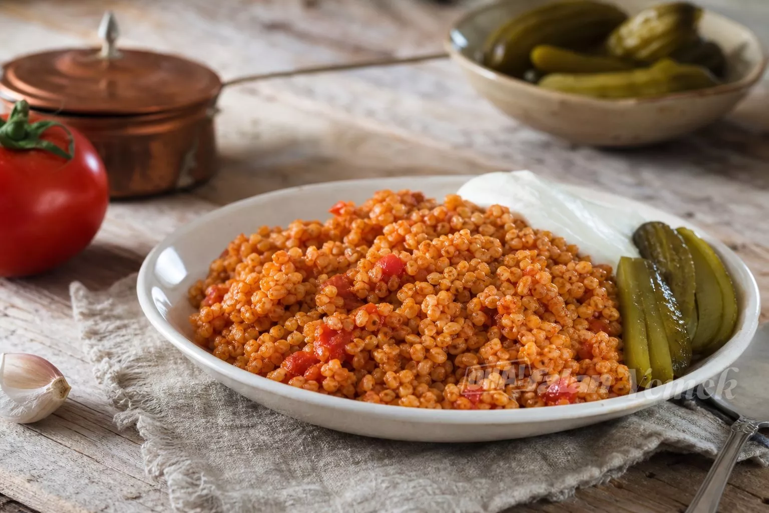 Domatesli Bulgur Pilavı