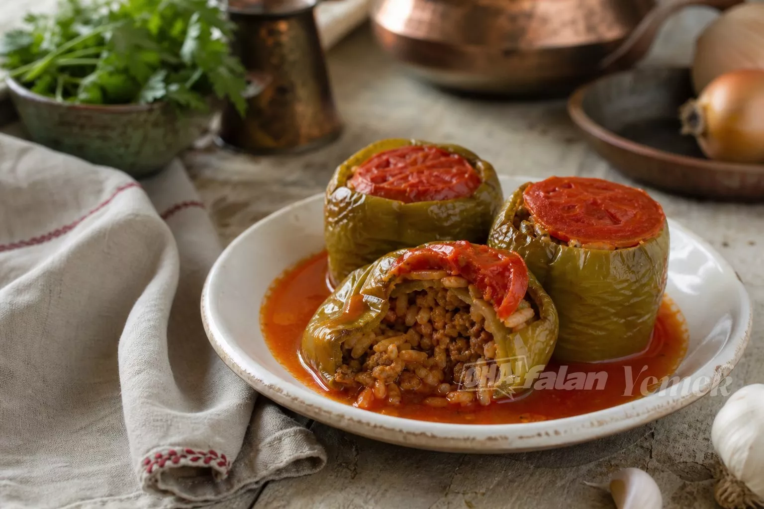 Etli Biber Dolması