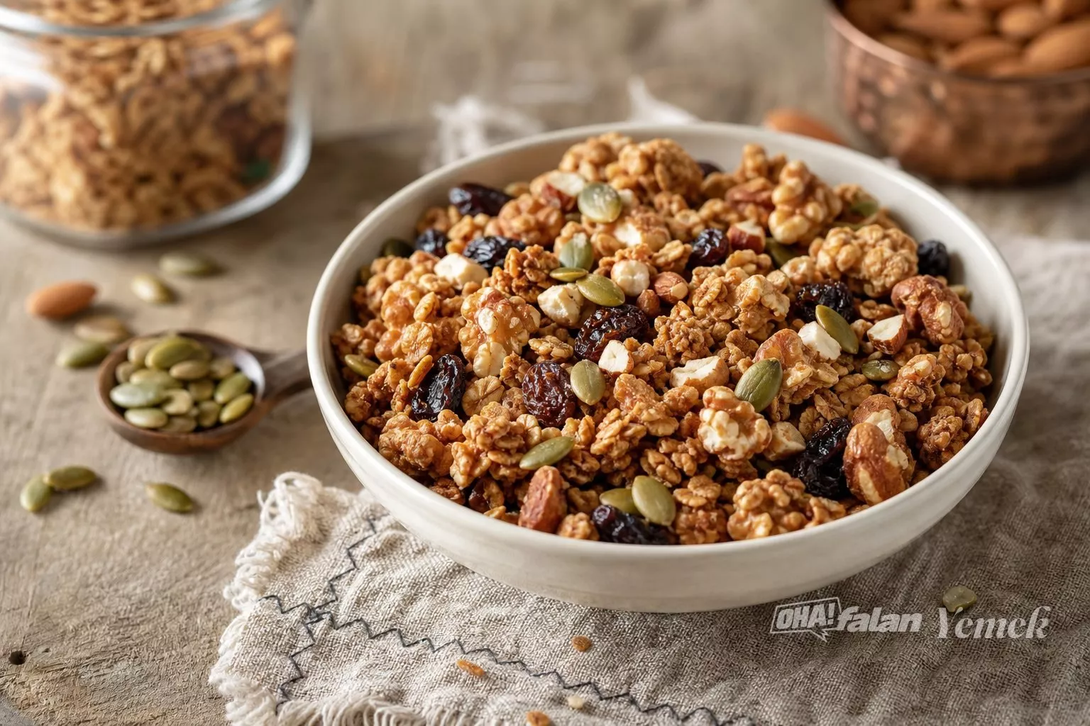 Ev Yapımı Granola
