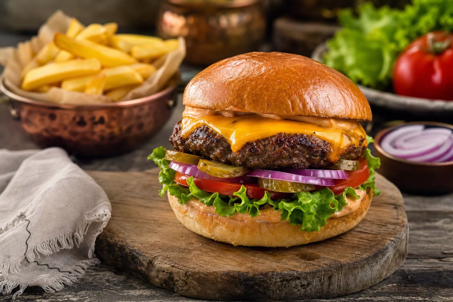 Ev Yapımı Hamburger
