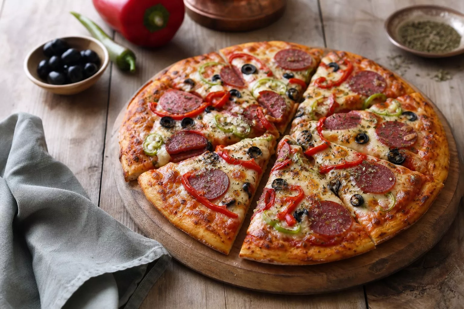 Ev Yapımı Pizza