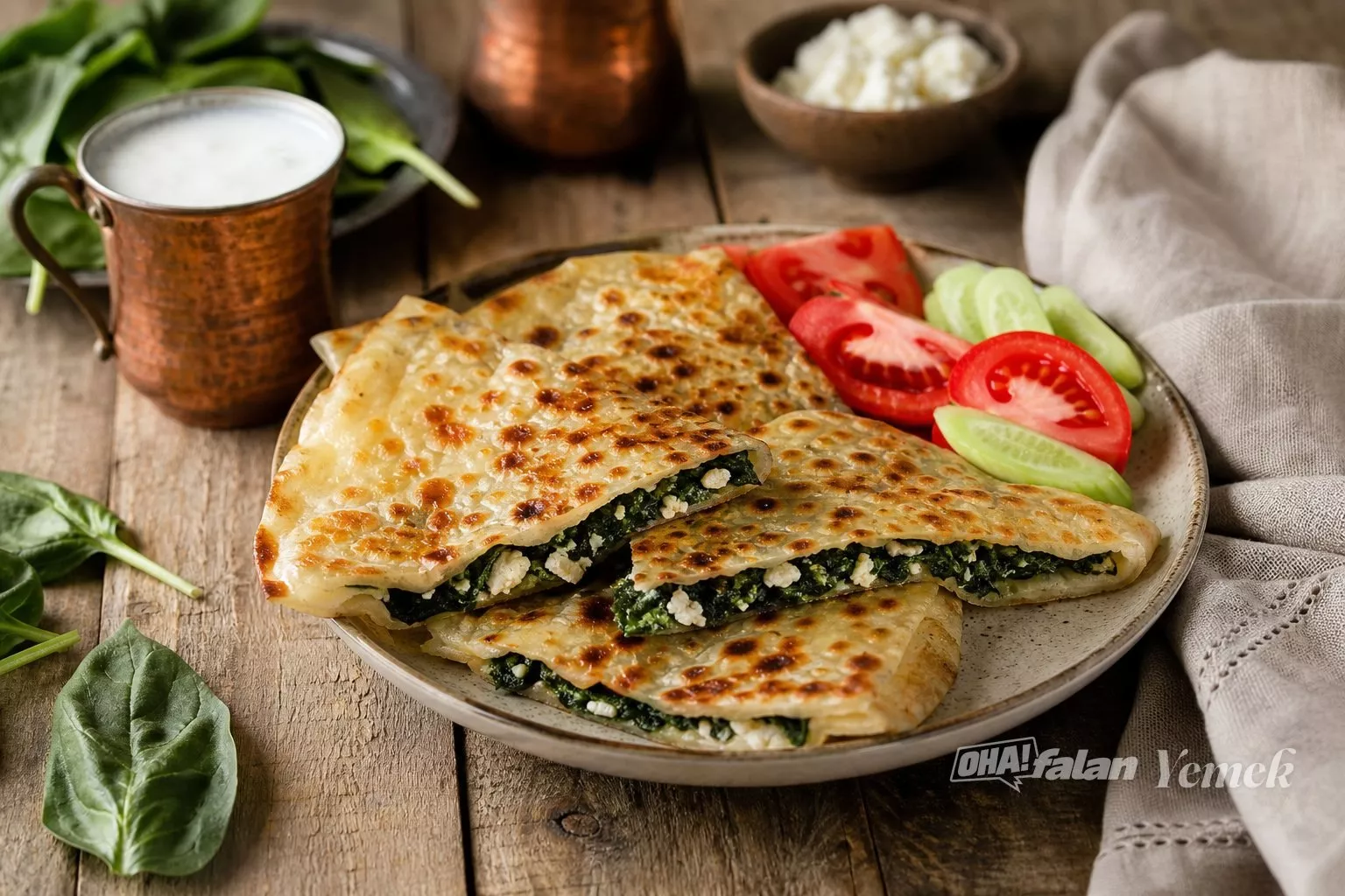 Ispanaklı Gözleme