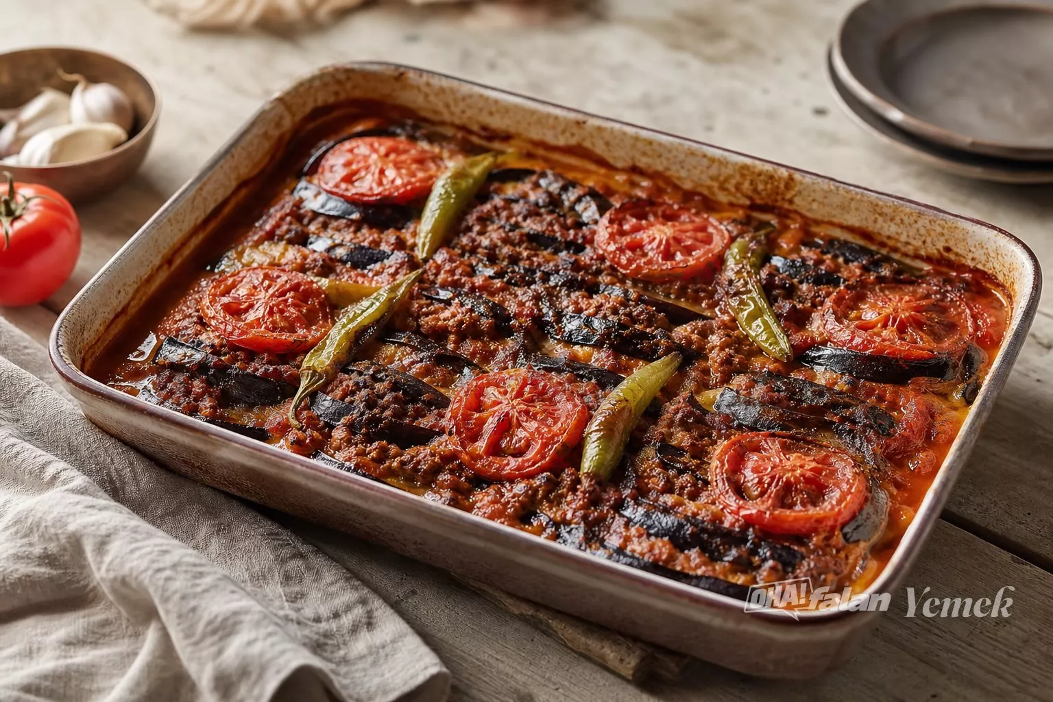 Kıymalı Patlıcan Musakka