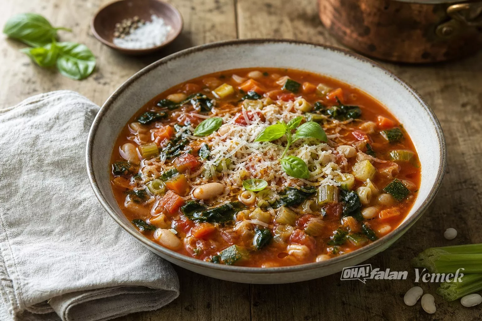 Minestrone Çorbası