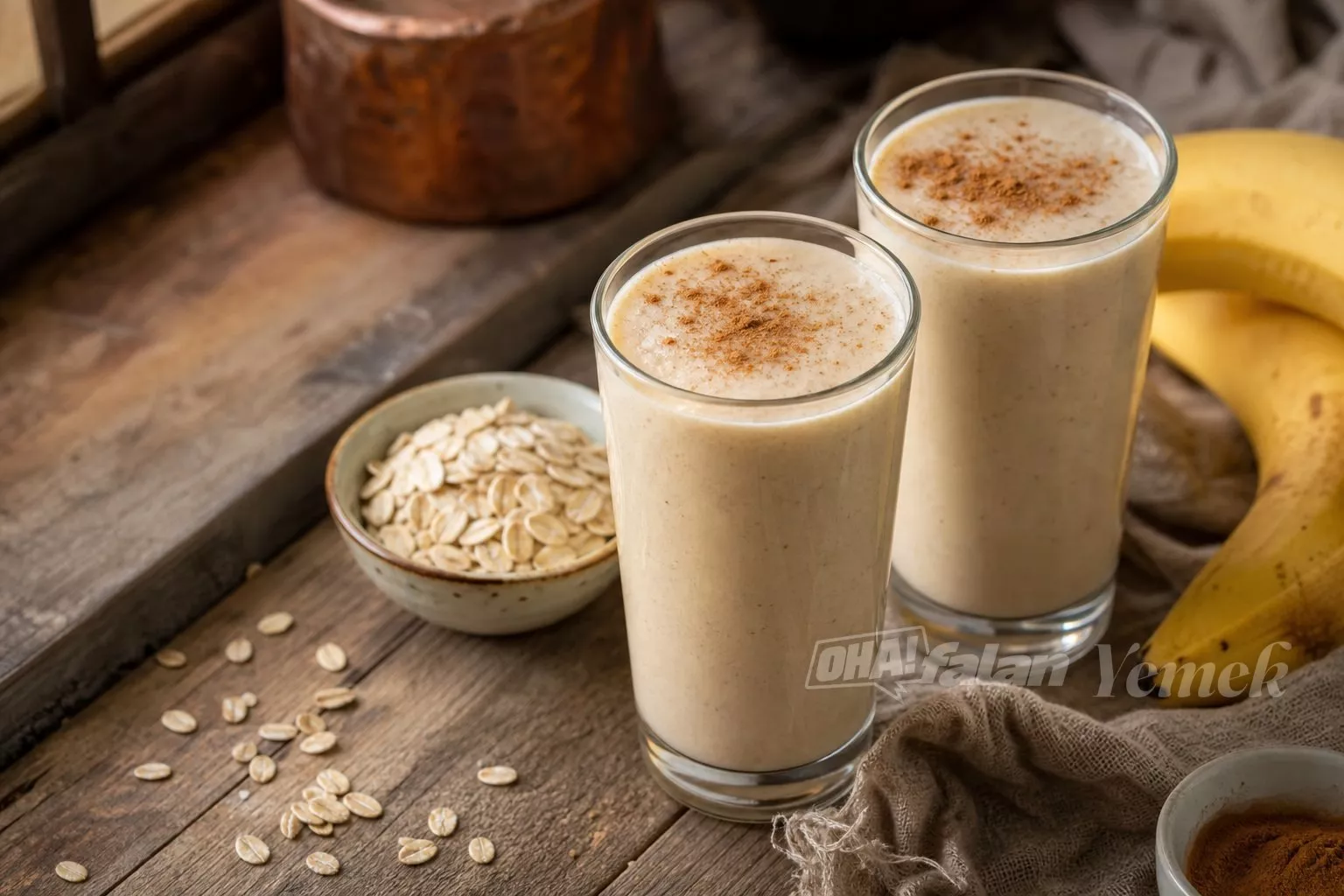 Muzlu Yulaf Smoothie