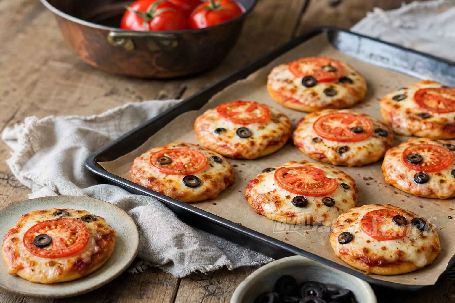 Peynirli Mini Pizza