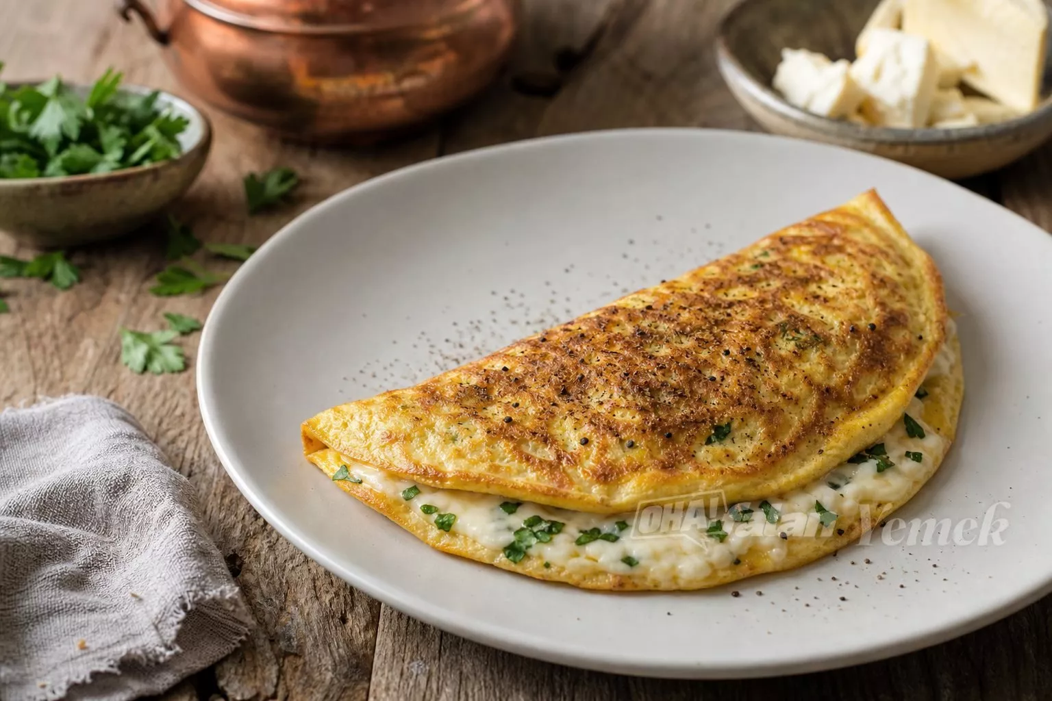 Peynirli Omlet