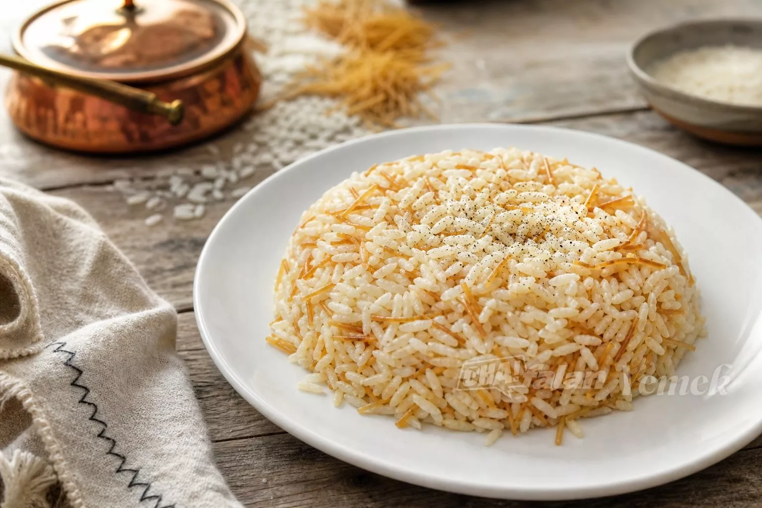 Şehriyeli Pirinç Pilavı