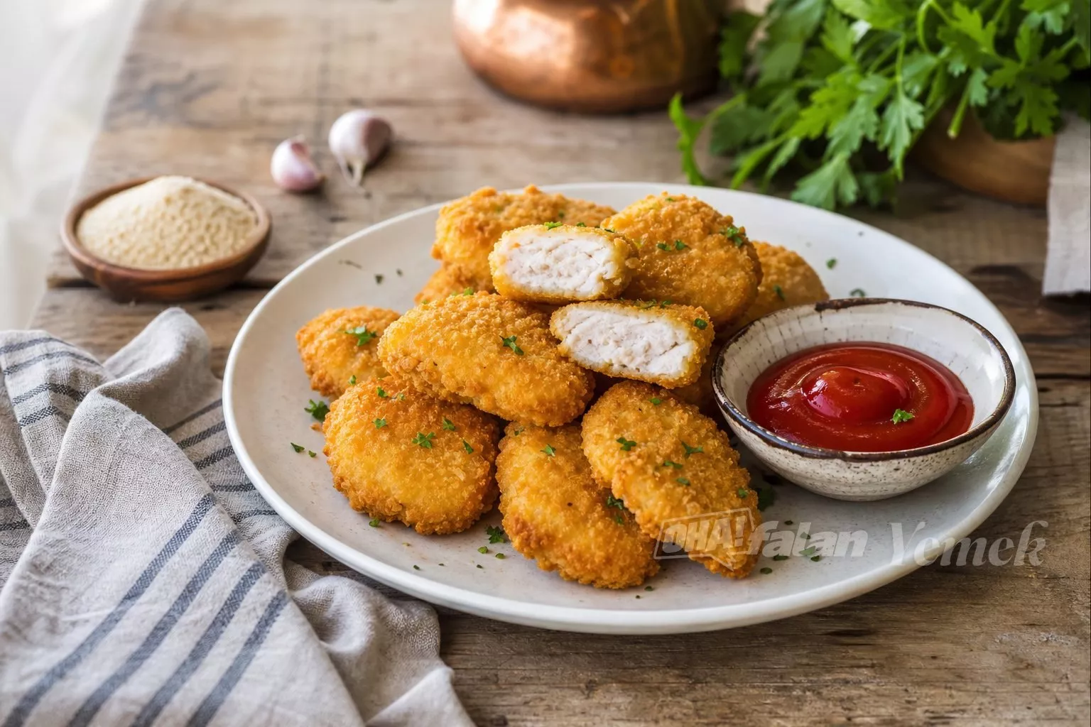 Ev Yapımı Tavuk Nugget