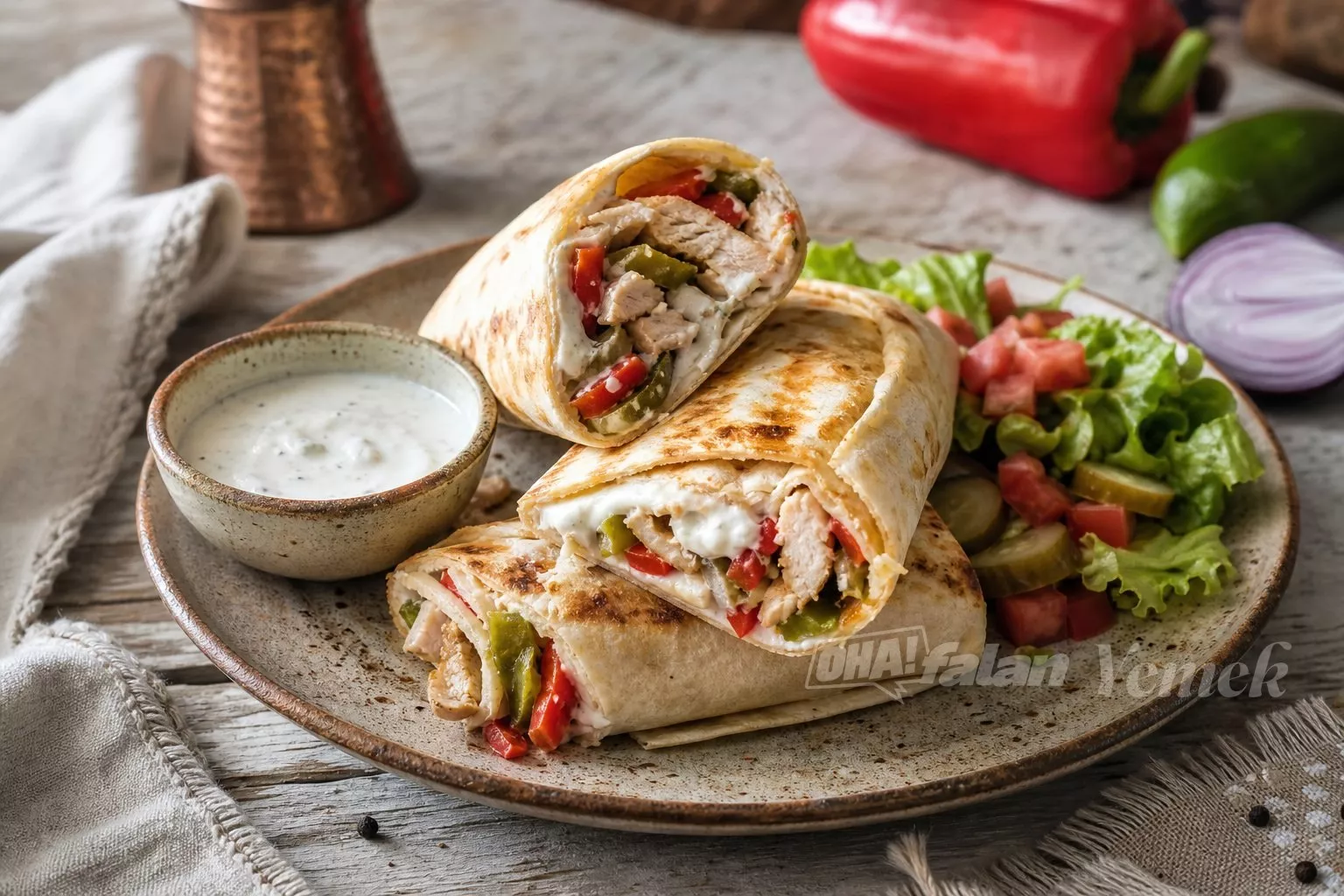 Tavuklu Wrap