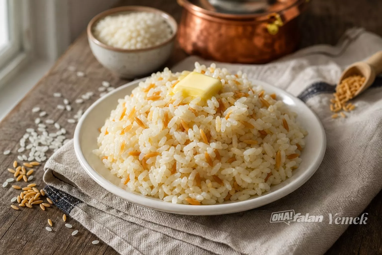 Tereyağlı Pirinç Pilavı