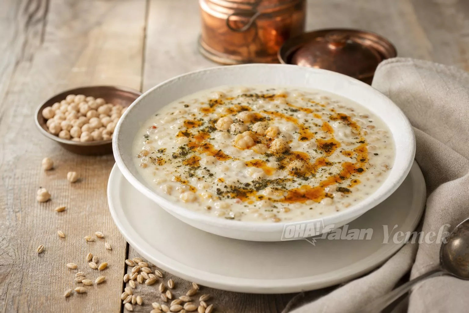 Yoğurtlu Buğday Çorbası