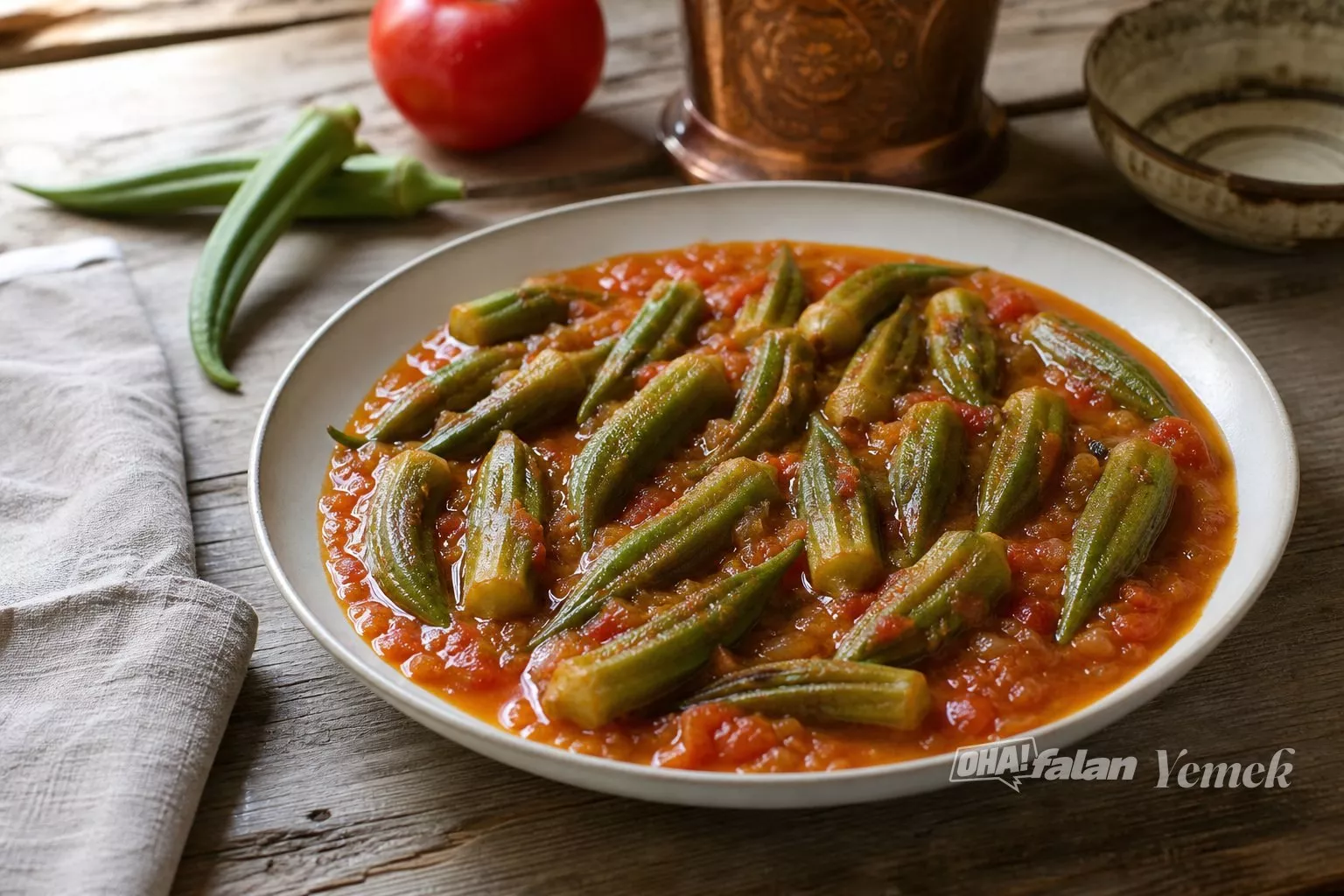 Zeytinyağlı Bamya